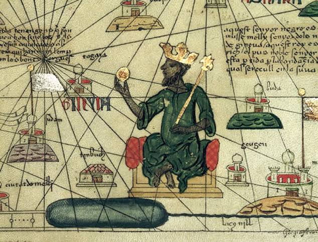 Mansa Musa on the 1375 Catalan Medieval map (businessinsider.com)