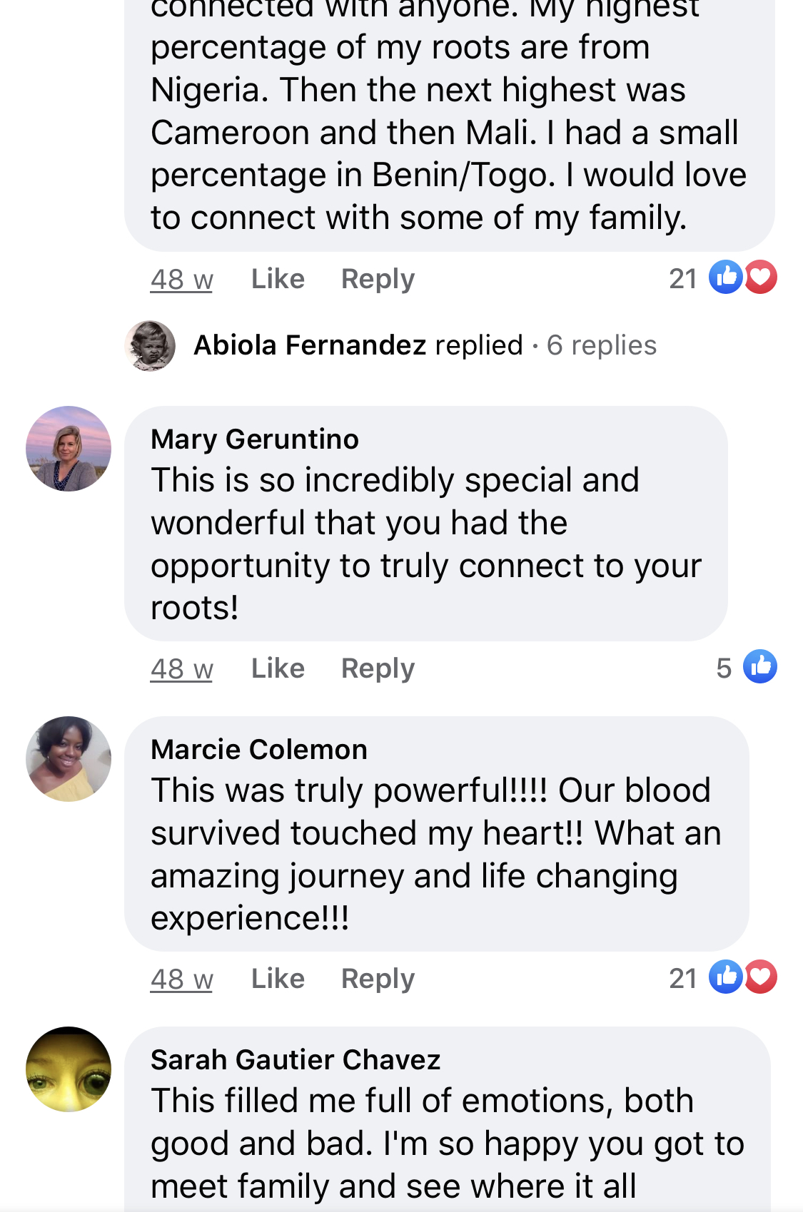 Elise Preston ancestry reveal 