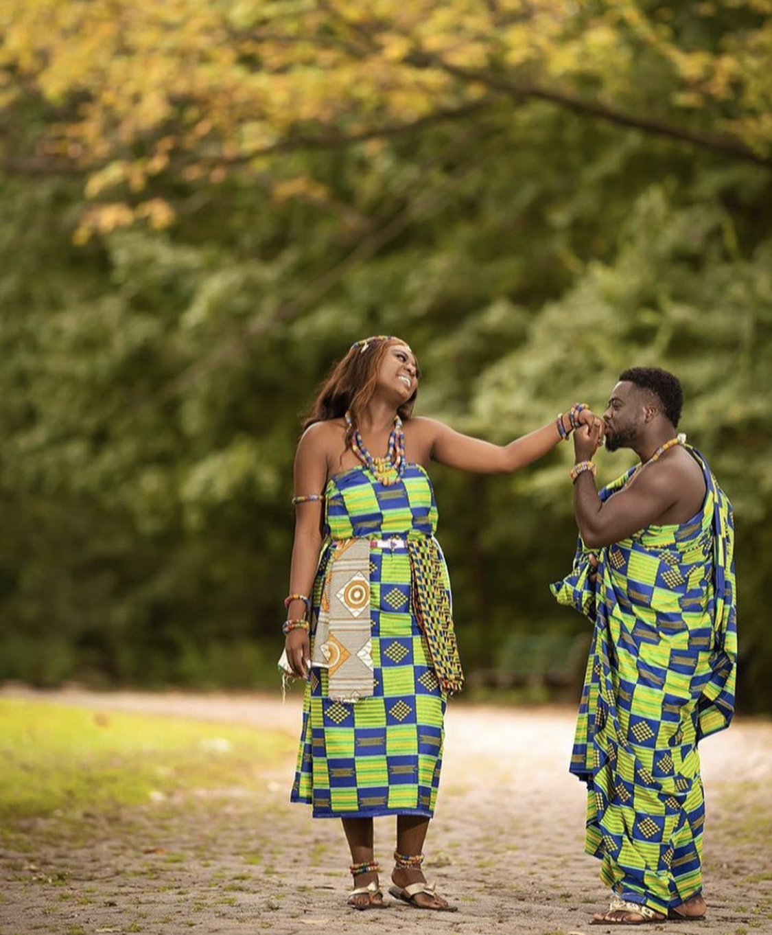 Ghanian traditional wedding 