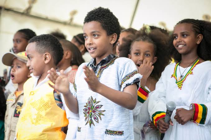 Ethiopian children 