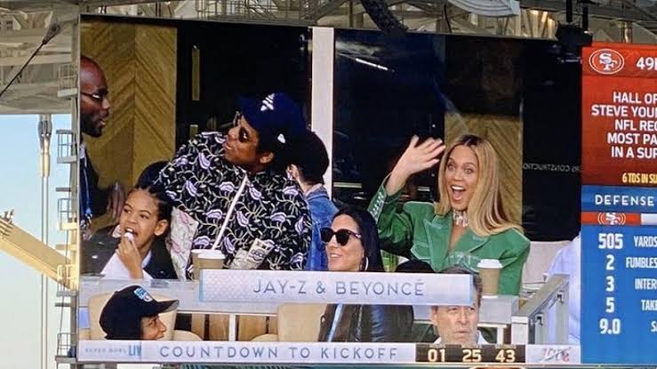 Jay z and Beyoncé 