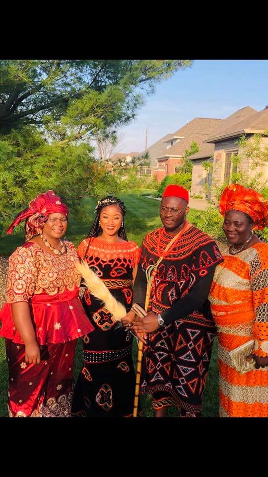 Cameroonian traditional wedding 