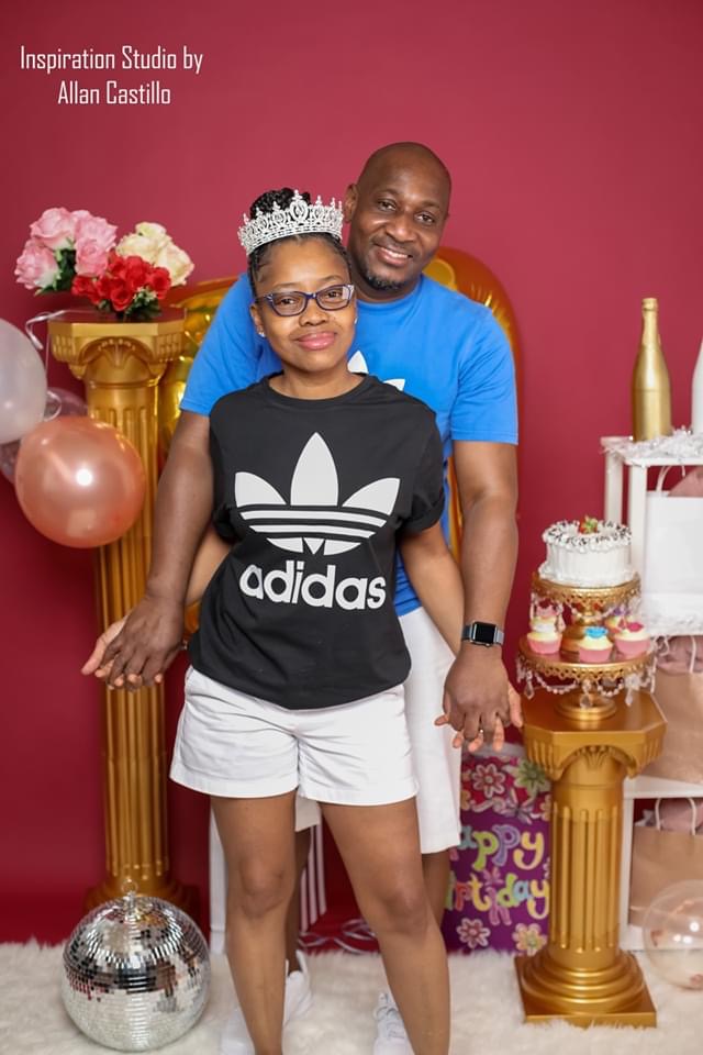 Saida Ramirez And her husband 