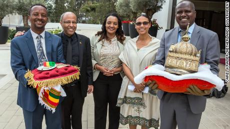 Netherlands Government Return Stolen Ethiopian 18th-Century ‘Precious Crown’ To Ethiopia