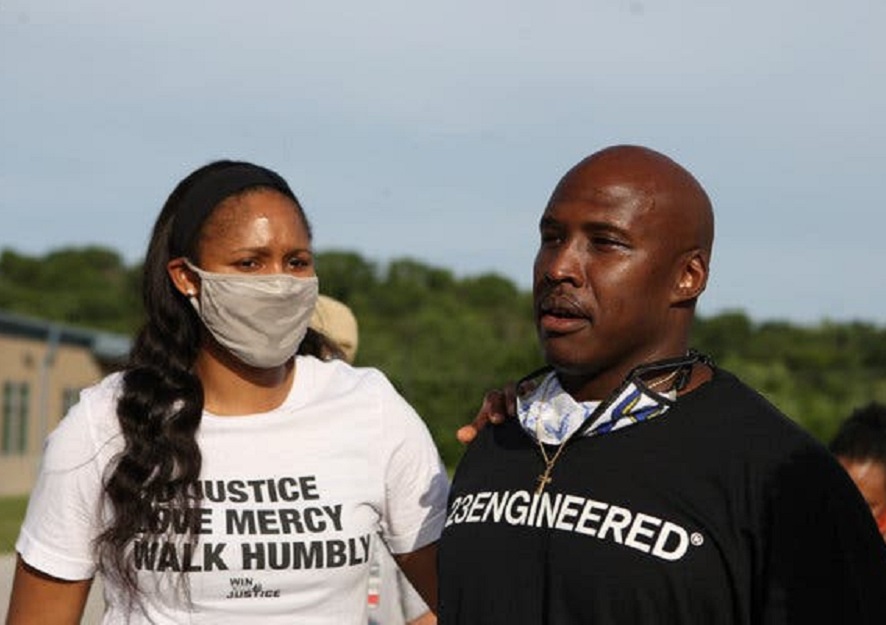 Maya Moore and Jonathan Irons