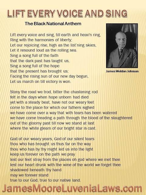 Black National anthem 