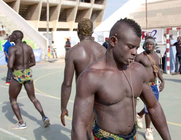 Senegalese wrestling 