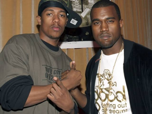 Nick Cannon and Kanye West 
