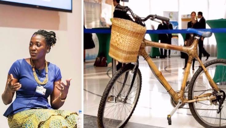 Bernice dapaah bamboo bike