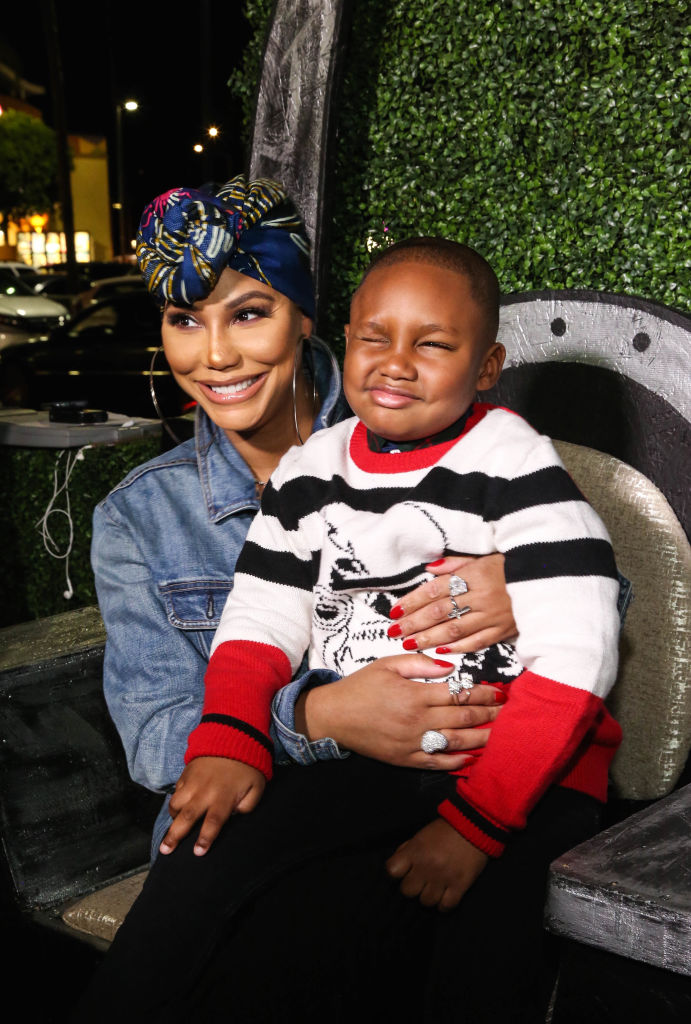 Tamar Braxton and Logan 