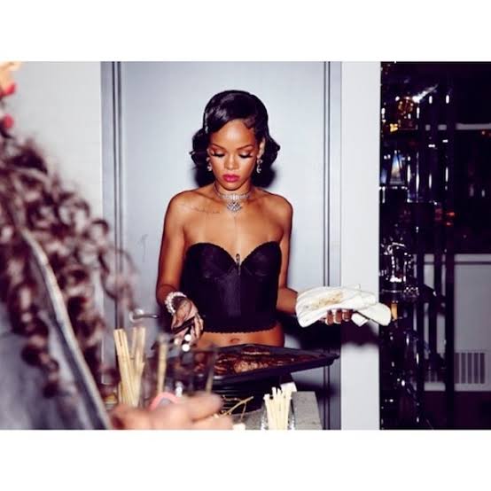 Rihanna Caribbean cookbook 