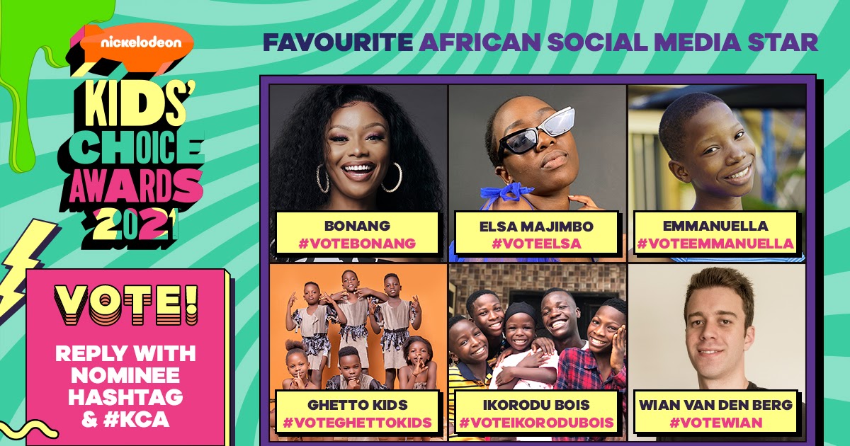 Nickelodeon kids choice award 