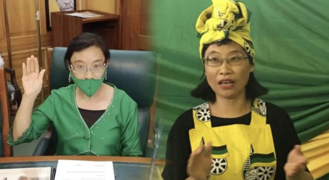 Outrage As South Africa’s Ruling Party Swears Chinese Immigrant Into Parliament