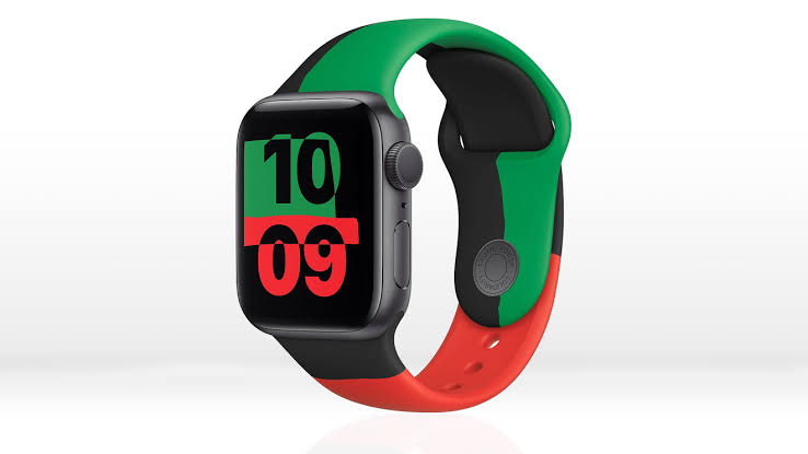 Black unity Apple Watch 