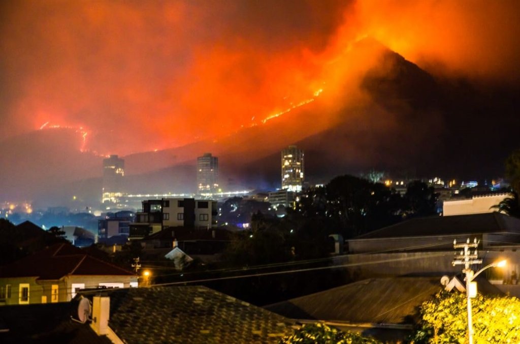 Historical Buildings Destroyed As Fire Razes Down South Africa’s Table Mountain National Park