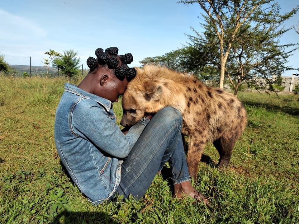 Meet 23 Year Old, Ugandan Wildlife Handler, Akello The Snake Girl,