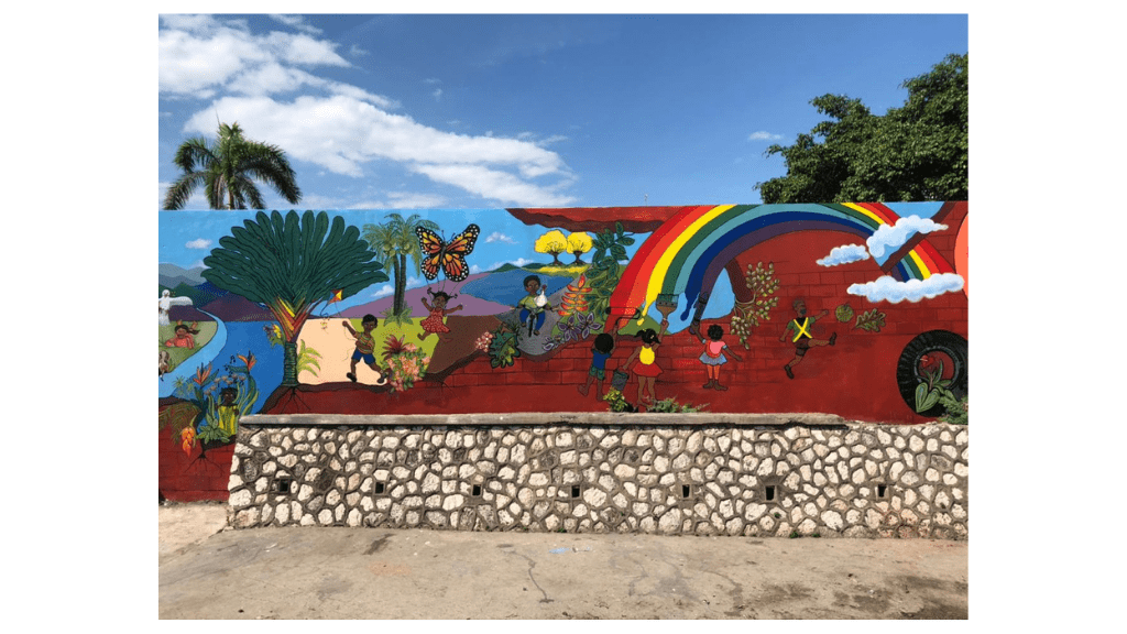 Check Out This Awesome Mural In Kingston Jamaica, Dedicated To The Environment 