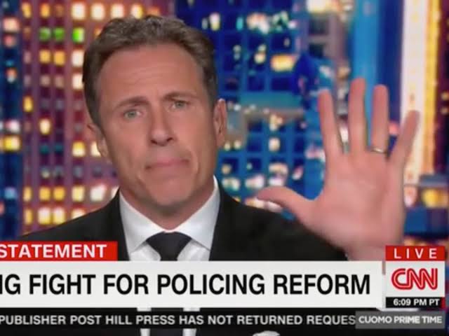 “Police Reform Won’t Happen Until White People’s Kids Start Getting Killed”-Chris Cuomo