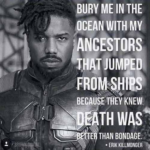 Igbo Landing: The Famous Quote From The Black Panther Movie, Is The Story Of The Igbo Slaves Who Chose Suicide In The Ocean Over Slavery