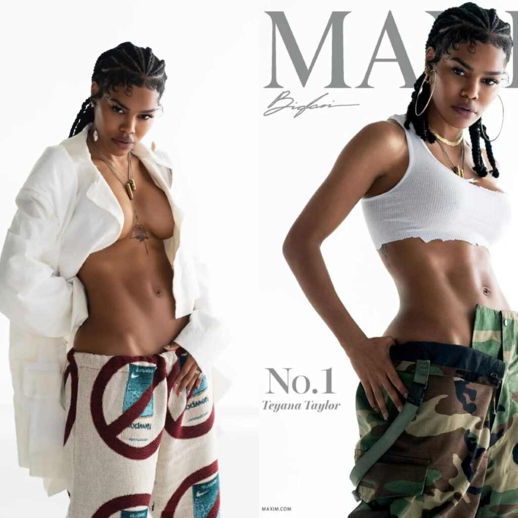 Teyana Taylor Emerges Maxim’s 2021 Sexiest Woman Alive