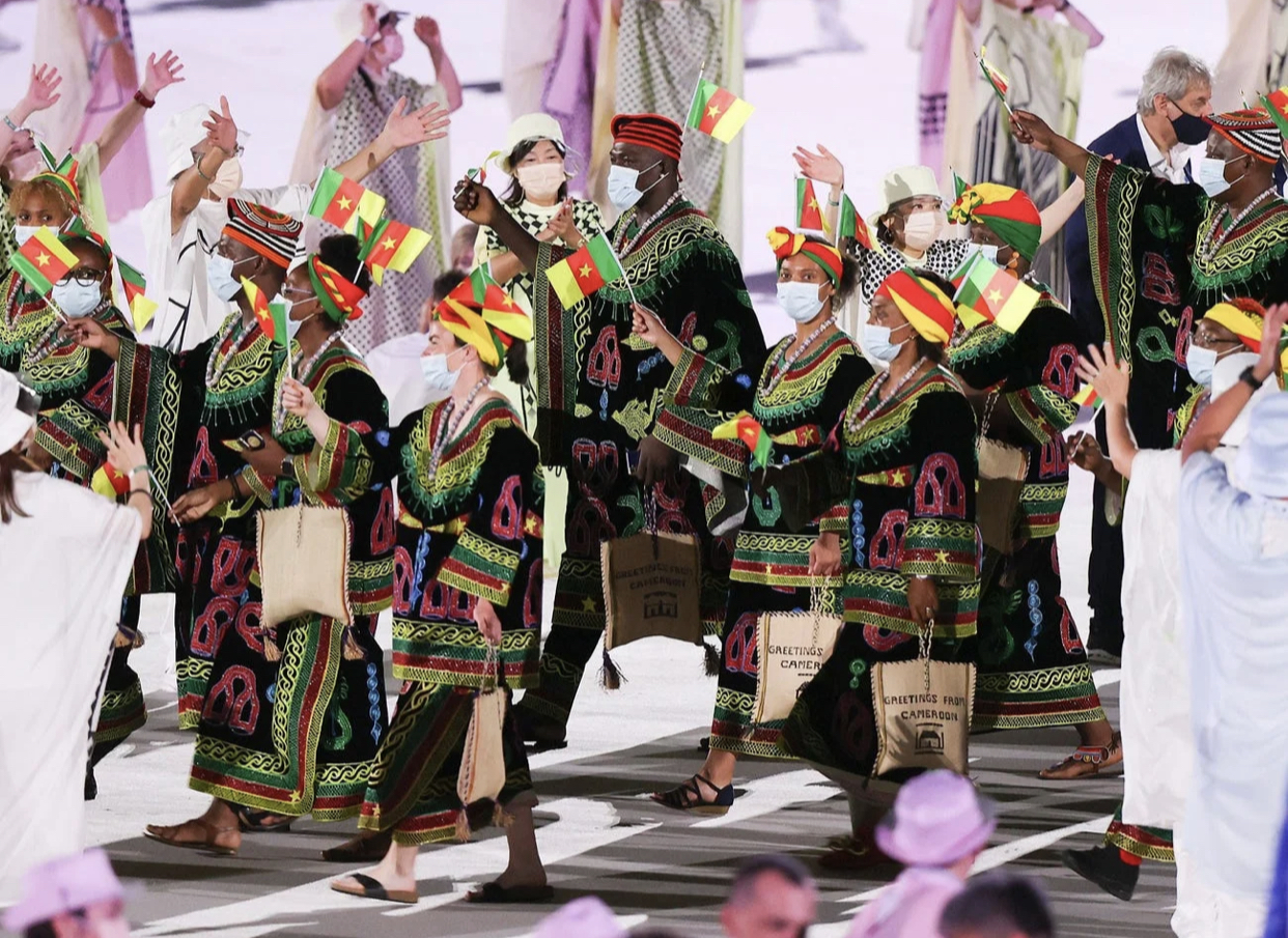  Afro Countries and their Beautiful Costumes at the Tokyo Olympics Opening Ceremony 