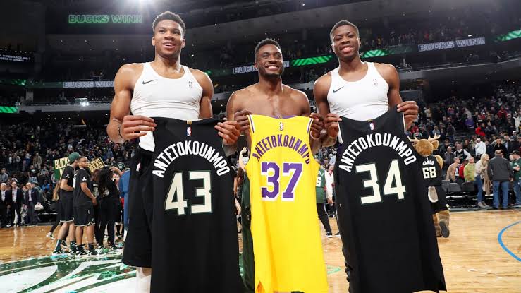 Nigerian Antetokounmpo siblings become first trio of brothers to win NBA titles