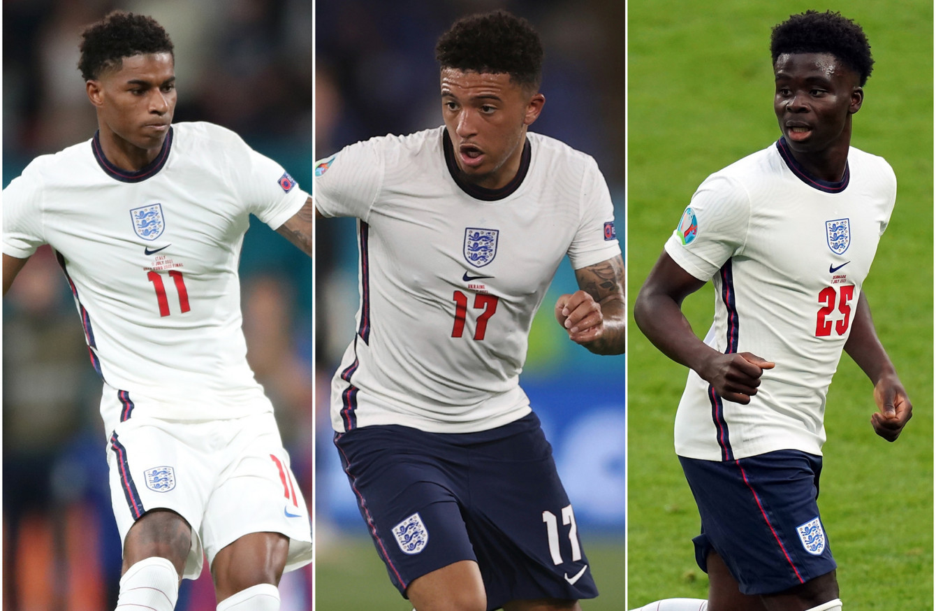 Portsmouth FC has sacked three of its players for racist messages against three black footballers after they lost Euro 2020