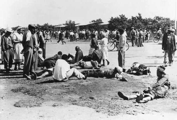 How Scores Of South Africans were Killed in the Sharpeville Massacre of 1960 for protesting against Apartheid 