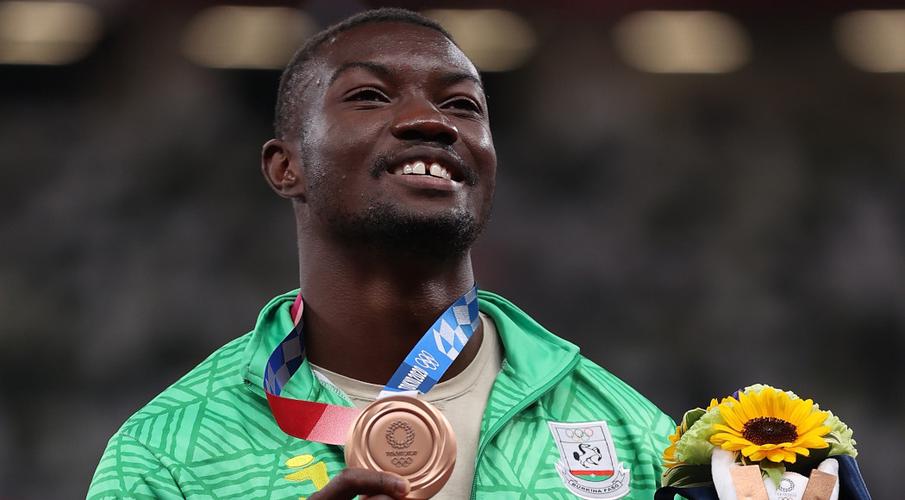 Triple jumper Zango delivers Burkina Faso’s first ever Olympic medal