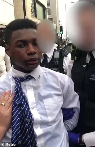 Metropolitan Police Officers Accused of Strangling and Restraining a Black Teen in London After Mistaking his Hair Pick for a Knife