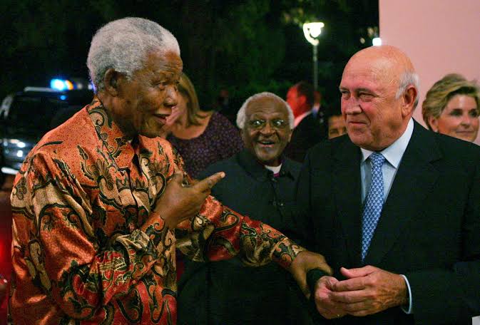 South Africa had declared four days of national mourning the last apartheid era president FW de Klerk