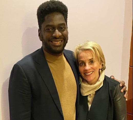 “I was Lucky to have him adopt me as his mother” American Mom celebrates Her Nigerian Son, After he Graduated With a 4.0+ GPA in Computer Science