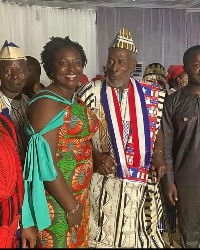 John Amos Receives Crown as Paramount Chief of Liberia during his 82nd Birthday