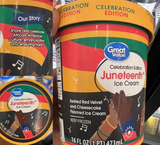 Walmart Withdraws Controversial Juneteenth Ice Cream After Online Backlash