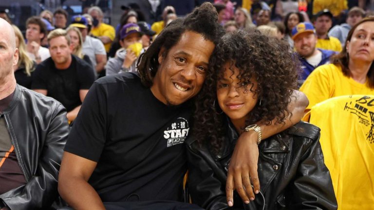 Blue Ivy And Jay-Z Viral Courtside Moment Draws Comments From Black Women