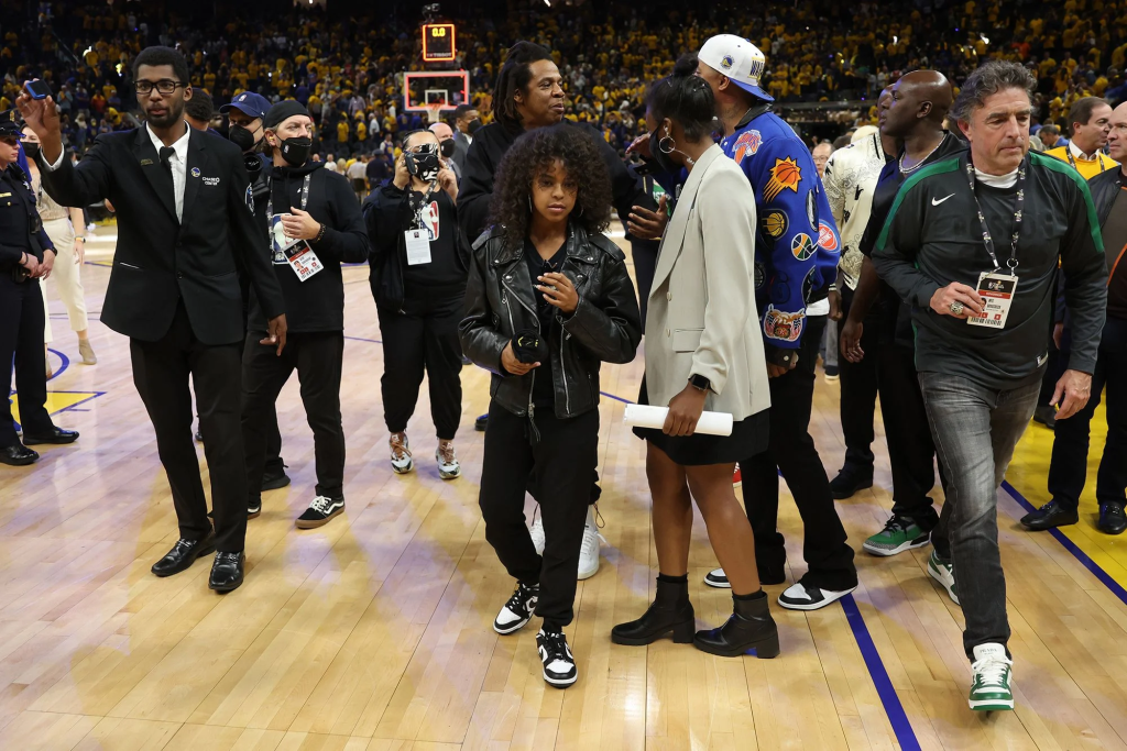 Blue Ivy And Jay-Z Viral Courtside Moment Draws Comments From Black Women | My Beautiful Black Ancestry