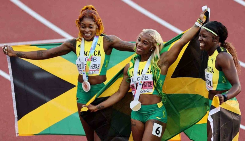 Shelly-Ann Fraser-Pryce Leads Jamaica’s 100m Sweep At The 2022 World Championships