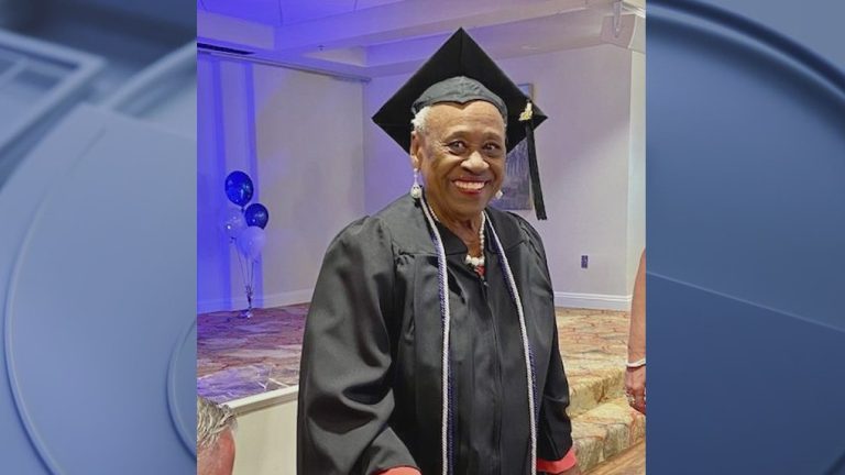 Florida Grandmother, Violet Edwards Graduates From College, Aged 96