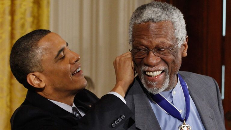 Barack Obama Pays Tribute To Bill Russell Following the NBA Legend’s Death at 88