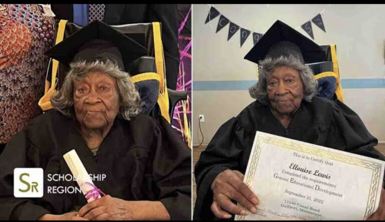 Granny Ellouise Lewis Makes History, Earns GED at 90 Years Old