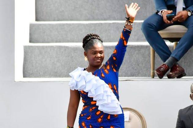 Meet Esteban Sinisterra, The Young black designer behind Colombian VP’s Statement Dresses  