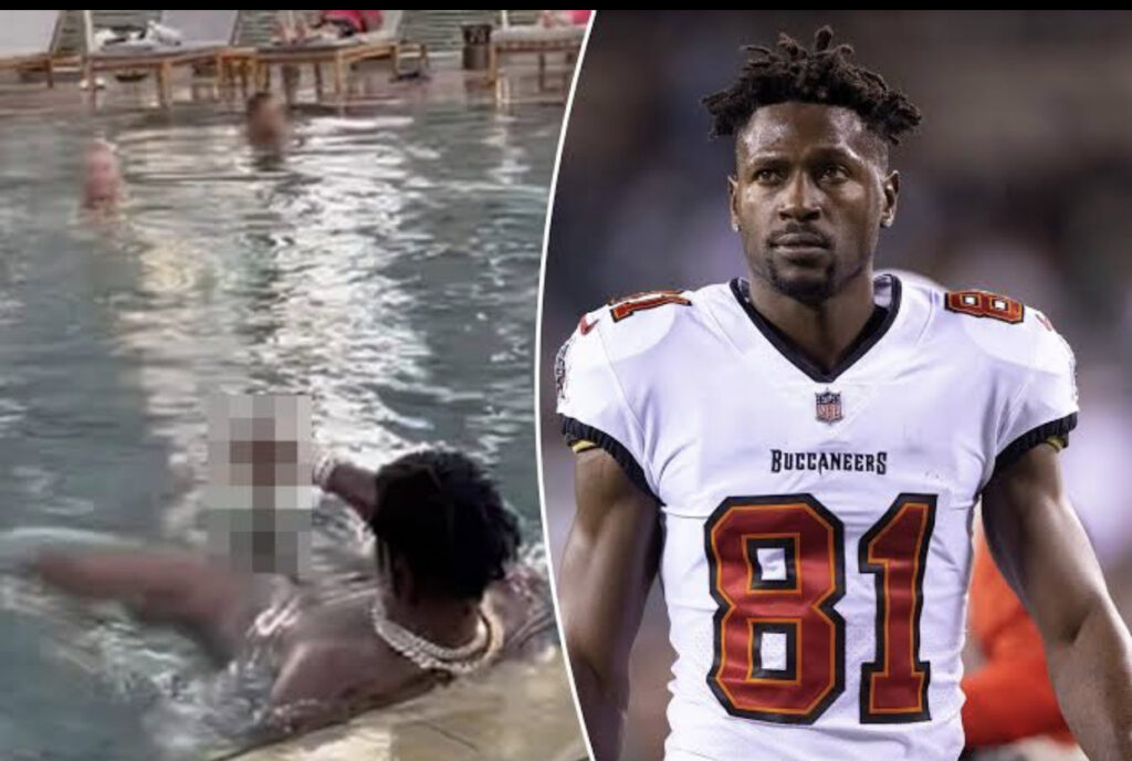 Video: NFL Player Antonio Brown Under Fire for exposing his Genitals to a woman in Dubai 