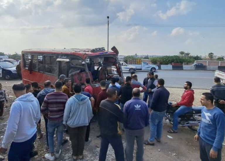 At least 21 People Die after Bus Falls into canal in Egypt’s Nile Delta