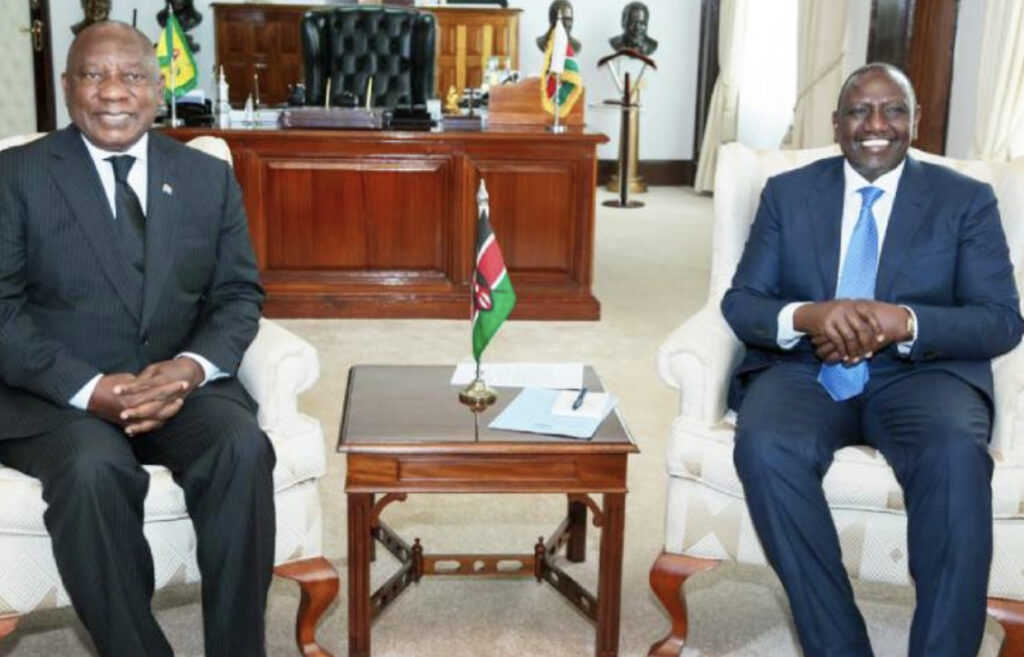 Starting January 2023, Kenyans to enter South Africa visa-free