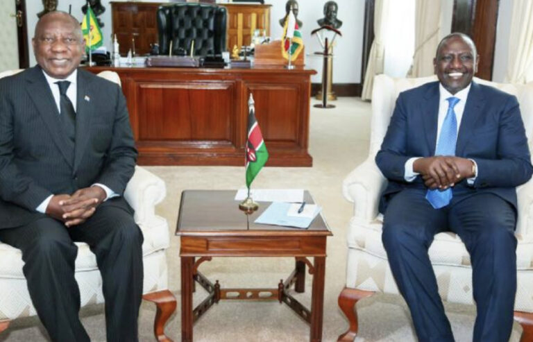 Starting January 2023, Kenyans to enter South Africa visa-free