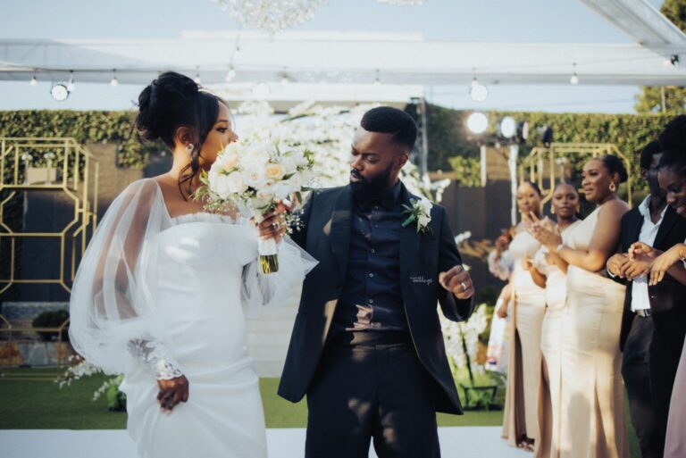 #MbbaWeddings: Started From a Dm, Now a Fairytale, enjoy these beautiful Wedding Photos