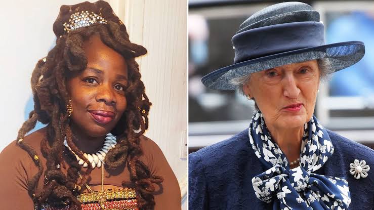 Prince William’s godmother apologizes to Ngozi Fulani for asking her “What Part Of Africa Are You From” 