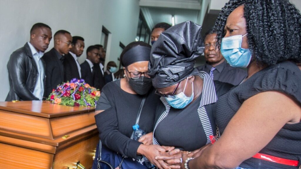 Hundreds attend funeral of Zambian student killed fighting in Ukraine