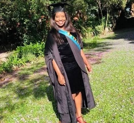 40-Year-Old South African Woman Sthembile, Graduates From Same College Where She Cleaned For 14 Years