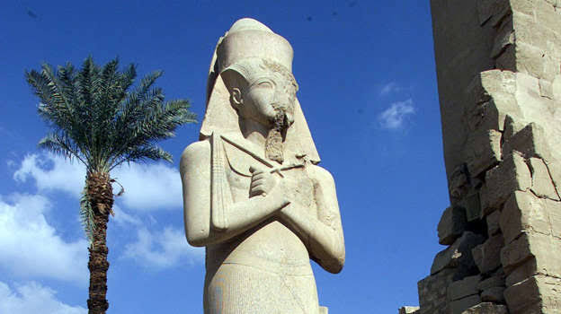 3 men arrested over attempt to steal large statue of Egyptian pharaoh Ramses